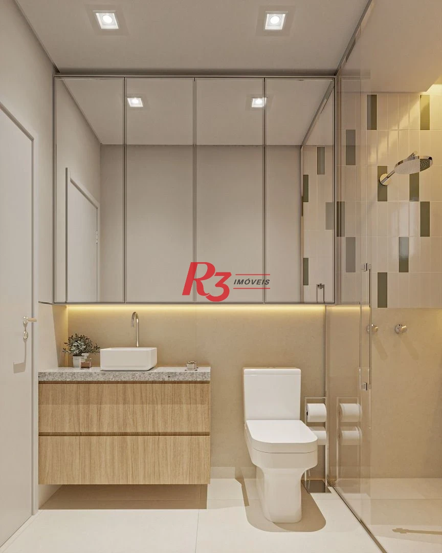 Apartamento à venda, 162 m² por R$ 1.808.035,64 - Boqueirão - Santos/SP