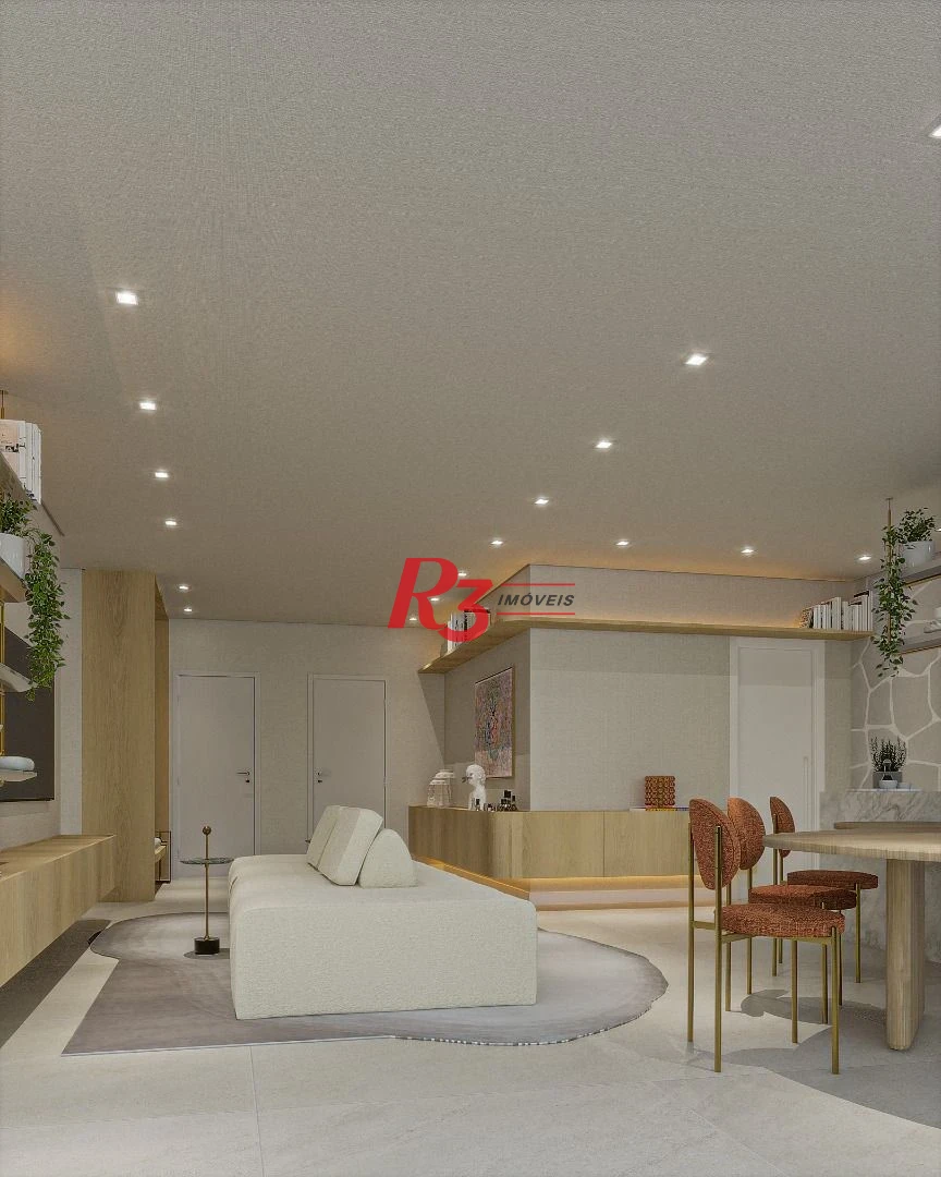 Apartamento à venda, 162 m² por R$ 1.808.035,64 - Boqueirão - Santos/SP