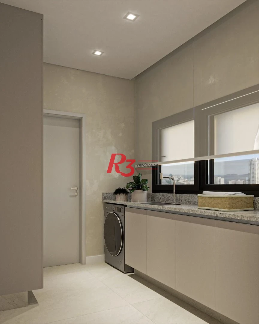 Apartamento à venda, 162 m² por R$ 1.808.035,64 - Boqueirão - Santos/SP