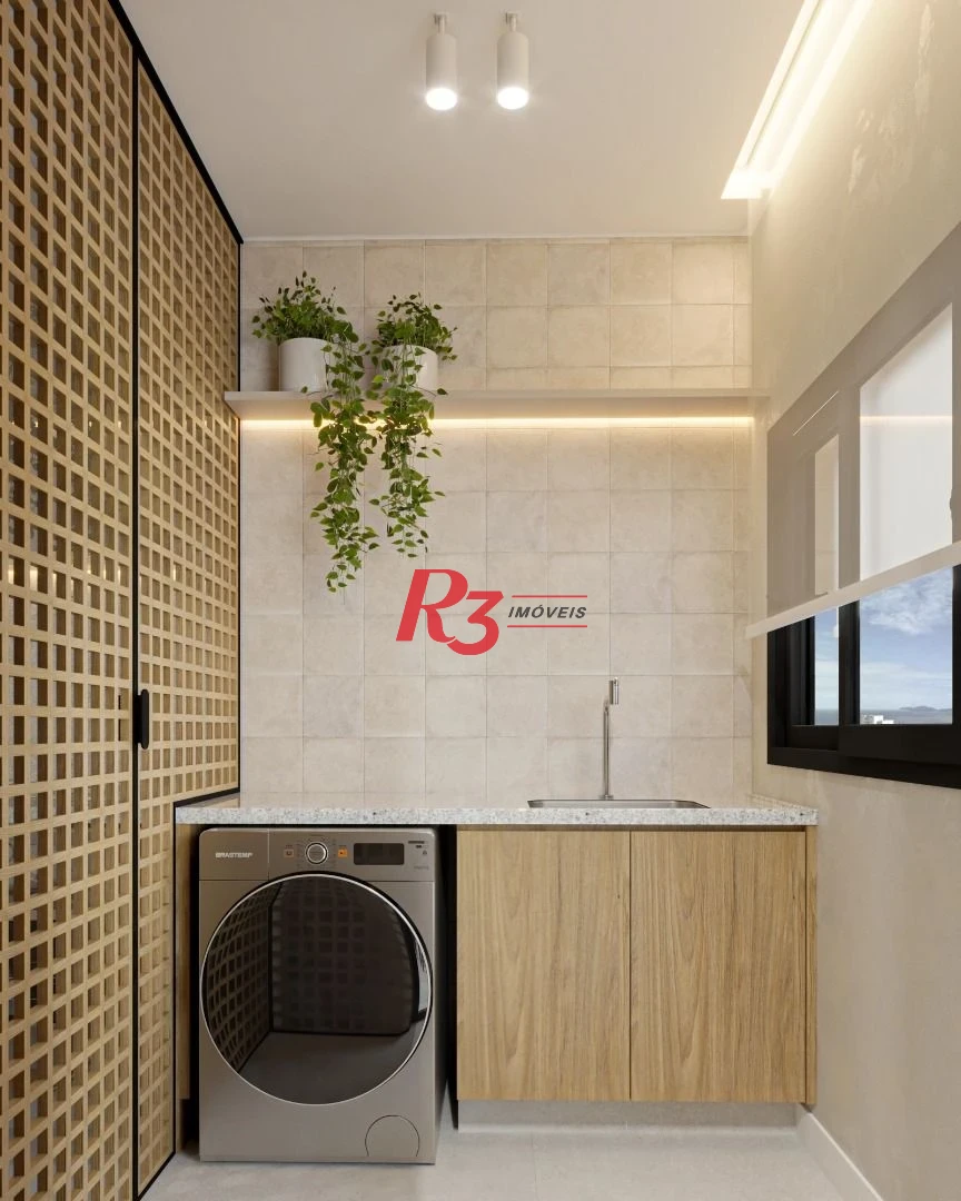Apartamento à venda, 89 m² por R$ 1.427.618,54 - Boqueirão - Santos/SP