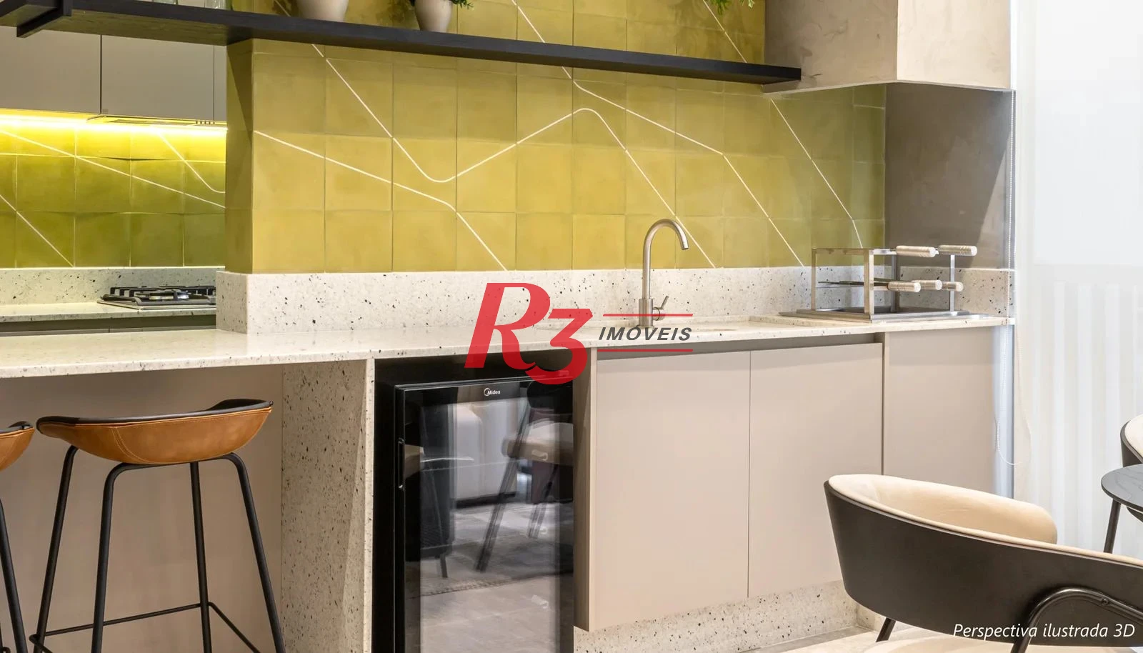 Apartamento à venda, 99 m² por R$ 1.747.107,76 - Boqueirão - Santos/SP