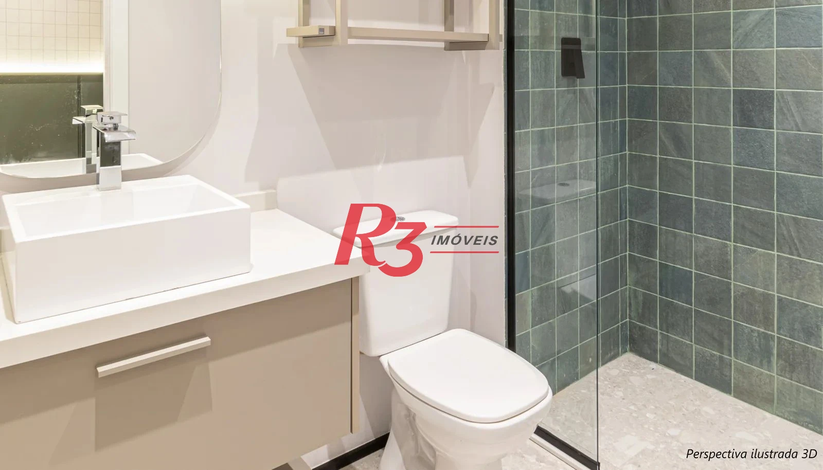 Apartamento à venda, 99 m² por R$ 1.747.107,76 - Boqueirão - Santos/SP