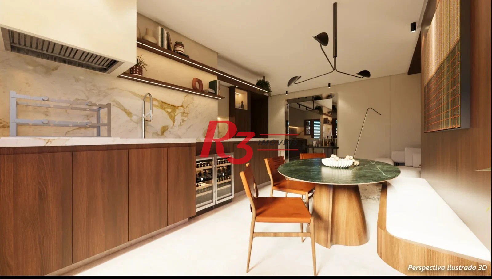 Apartamento à venda, 72 m² por R$ 1.452.027,03 - Boqueirão - Santos/SP