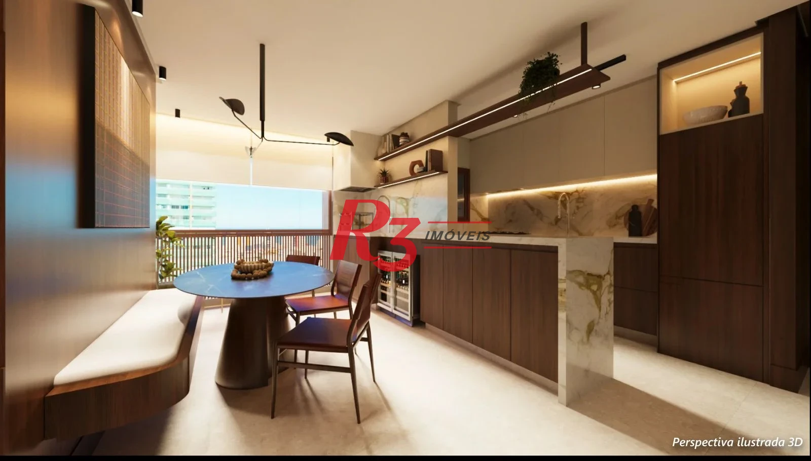 Apartamento à venda, 72 m² por R$ 1.452.027,03 - Boqueirão - Santos/SP