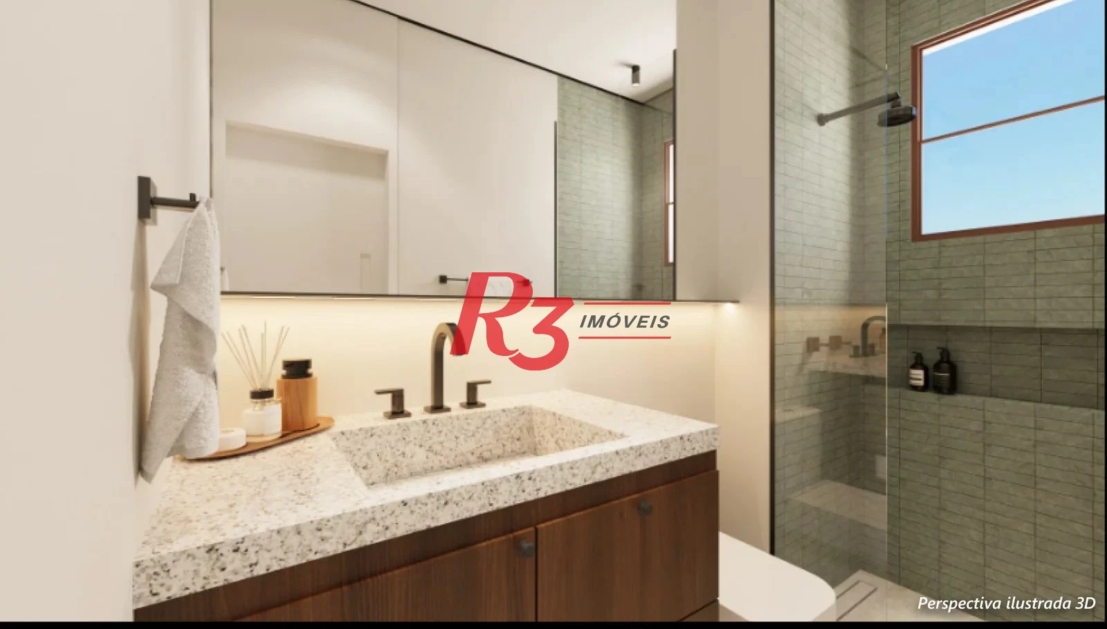 Apartamento à venda, 72 m² por R$ 1.452.027,03 - Boqueirão - Santos/SP