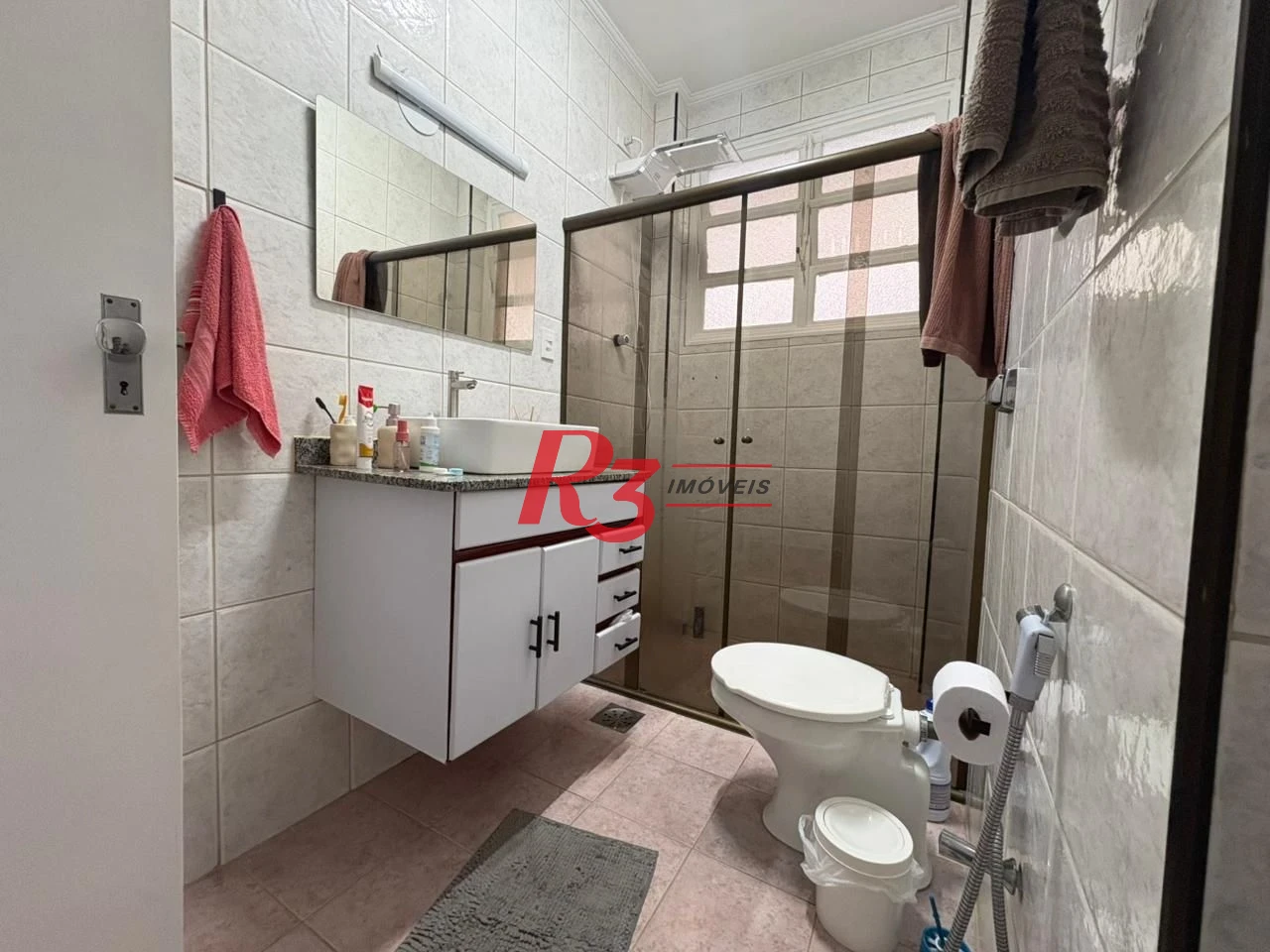 Apartamento com 2 dormitórios para alugar, 77 m² por R$ 4.200,00/mês - Aparecida - Santos/SP
