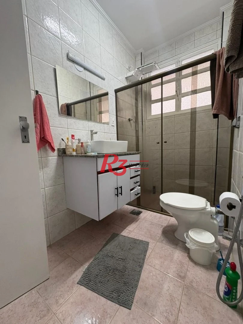 Apartamento com 2 dormitórios para alugar, 77 m² por R$ 4.200,00/mês - Aparecida - Santos/SP