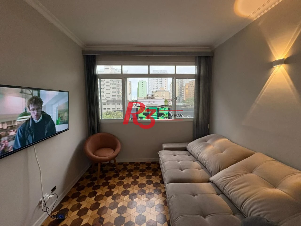 Apartamento com 2 dormitórios para alugar, 77 m² por R$ 4.200,00/mês - Aparecida - Santos/SP
