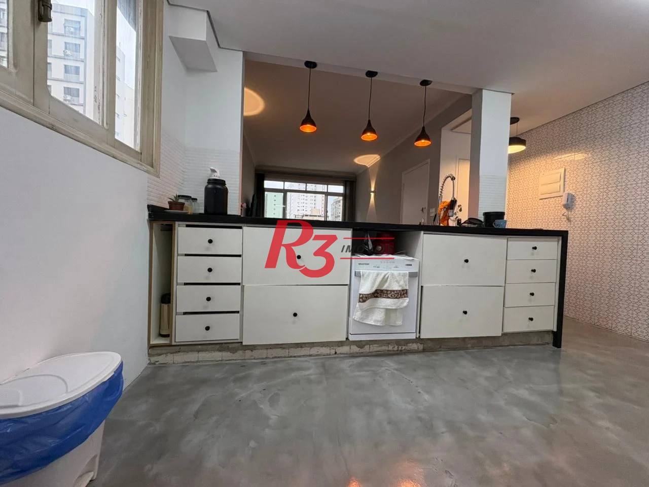 Apartamento com 2 dormitórios para alugar, 77 m² por R$ 4.200,00/mês - Aparecida - Santos/SP