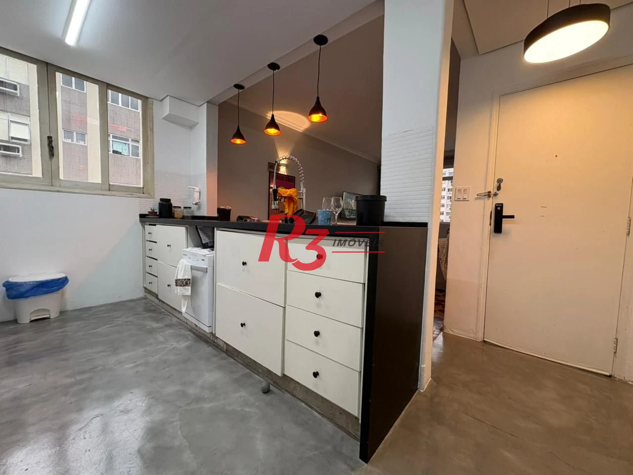 Apartamento com 2 dormitórios para alugar, 77 m² por R$ 4.200,00/mês - Aparecida - Santos/SP