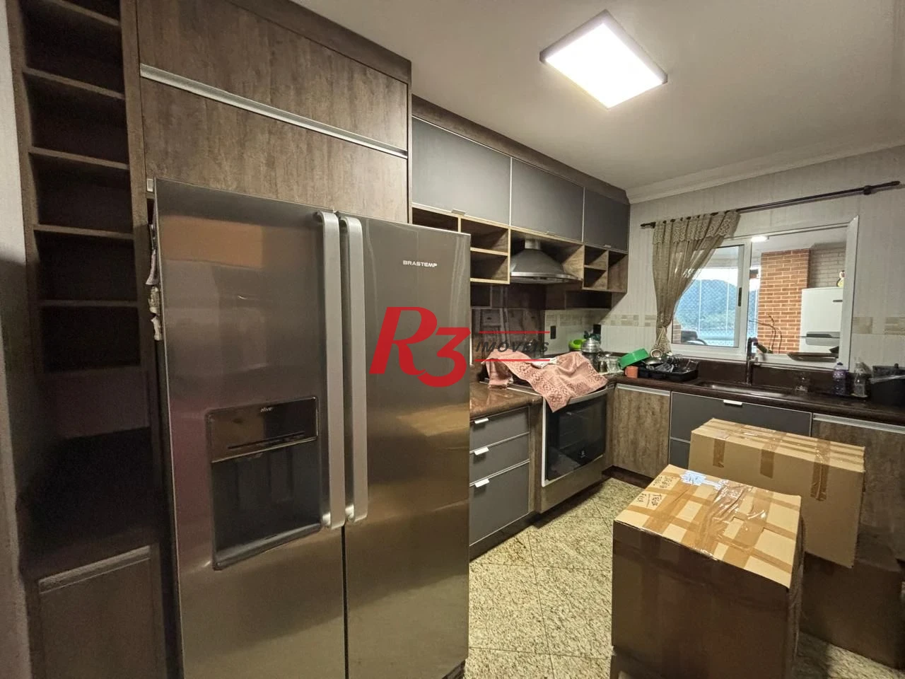 *ACEITA PERMUTA* Apartamento com 4 suítes com varanda e vista mar, 240 m² por R$ 2.200.000 - Ponta da Praia - Santos/SP