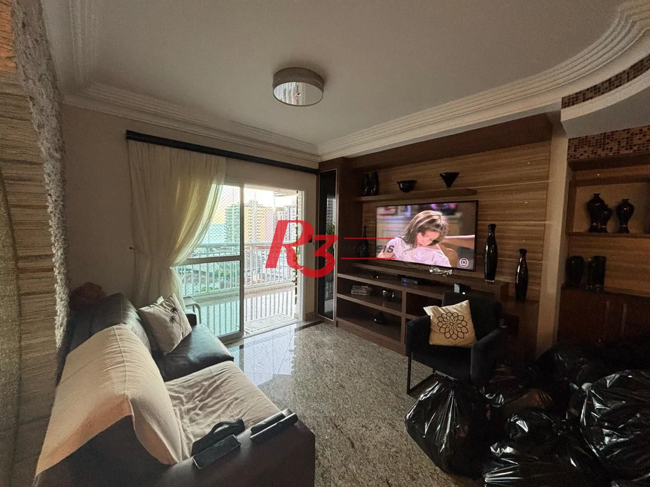 *ACEITA PERMUTA* Apartamento com 4 suítes com varanda e vista mar, 240 m² por R$ 2.200.000 - Ponta da Praia - Santos/SP