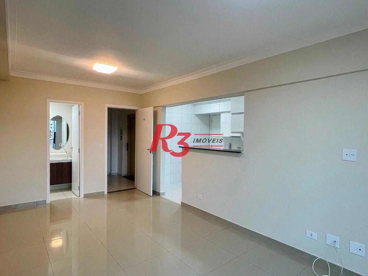 Apartamento com 3 dormitórios para alugar, 111 m² por R$ 5.900,00/mês - Encruzilhada - Santos/SP