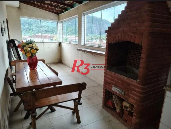 Casa com 3 dormitórios à venda, 121 m² por R$ 590.000,00 - São Jorge - Santos/SP