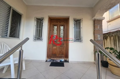 Casa com 2 dormitórios à venda, 475 m² por R$ 2.200.000,00 - Gonzaga - Santos/SP