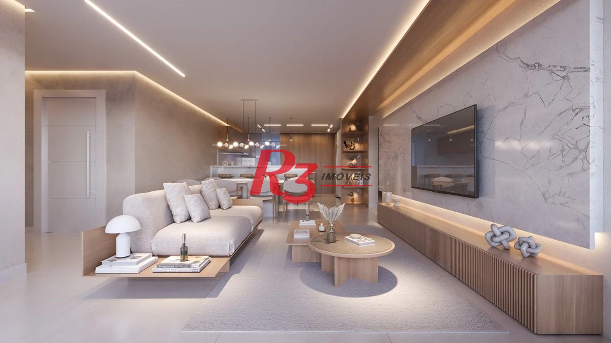 Apartamento à venda, 183 m² por R$ 2.408.936,86 - Ponta da Praia - Santos/SP