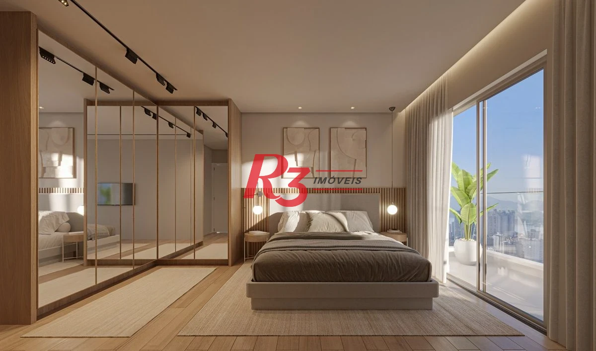 Apartamento à venda, 183 m² por R$ 2.408.936,86 - Ponta da Praia - Santos/SP