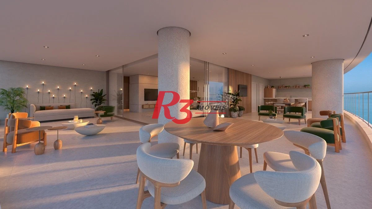 Apartamento à venda, 392 m² por R$ 8.221.182,84 - Ponta da Praia - Santos/SP