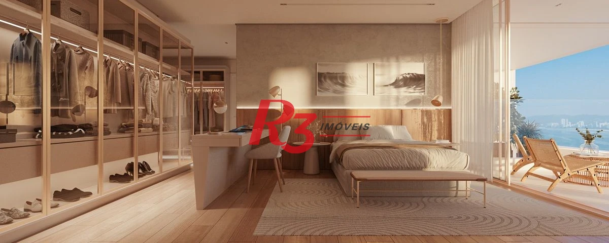 Apartamento à venda, 392 m² por R$ 8.221.182,84 - Ponta da Praia - Santos/SP