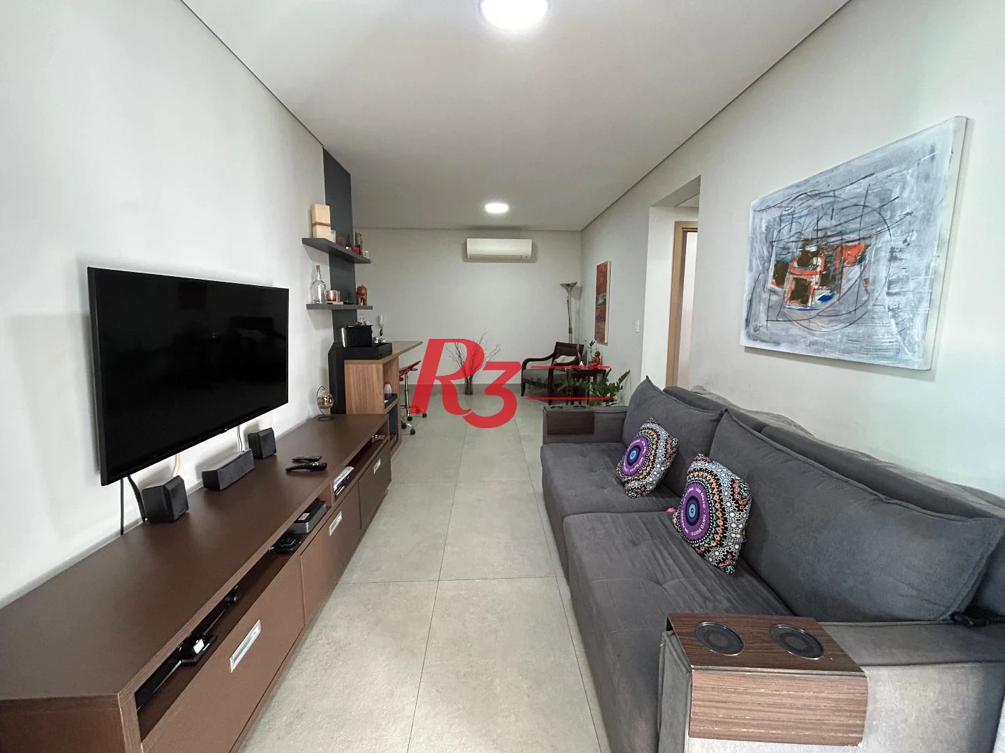 Apartamento com 2 dormitórios à venda, 88 m² por R$ 1.099.000,00 - Aparecida - Santos/SP