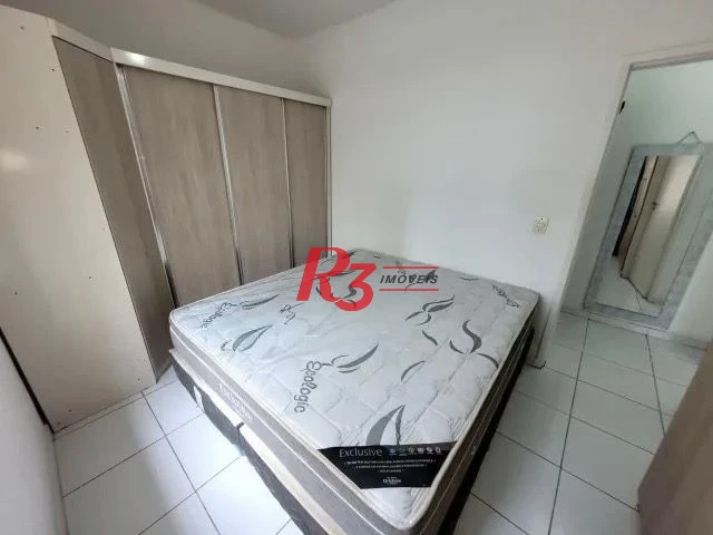 Apartamento com 1 dormitório à venda, 51 m² por R$ 380.000,00 - Pompéia - Santos/SP