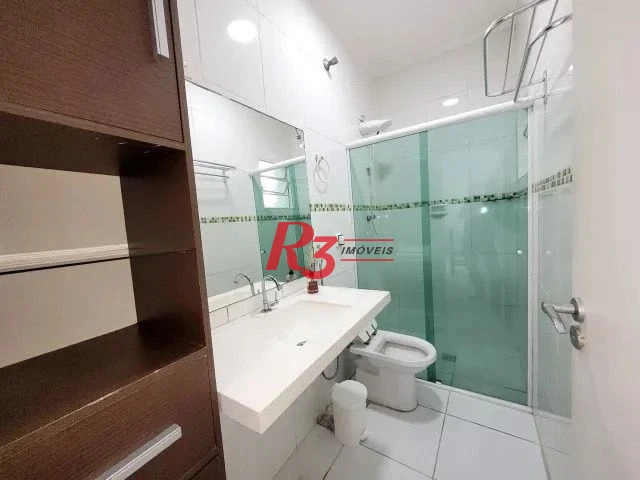Apartamento com 1 dormitório à venda, 51 m² por R$ 380.000,00 - Pompéia - Santos/SP