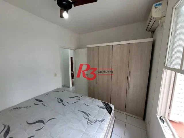 Apartamento com 1 dormitório à venda, 51 m² por R$ 380.000,00 - Pompéia - Santos/SP