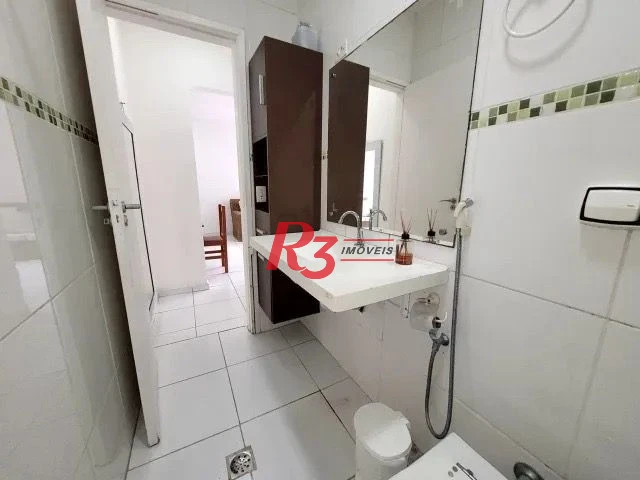 Apartamento com 1 dormitório à venda, 51 m² por R$ 380.000,00 - Pompéia - Santos/SP