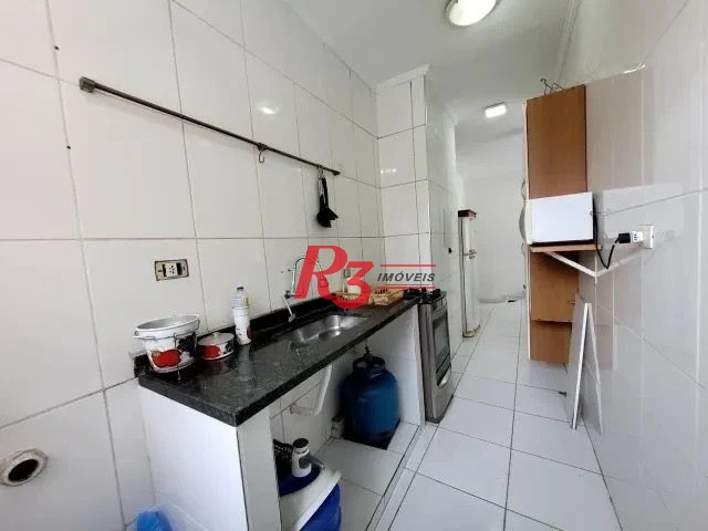 Apartamento com 1 dormitório à venda, 51 m² por R$ 380.000,00 - Pompéia - Santos/SP