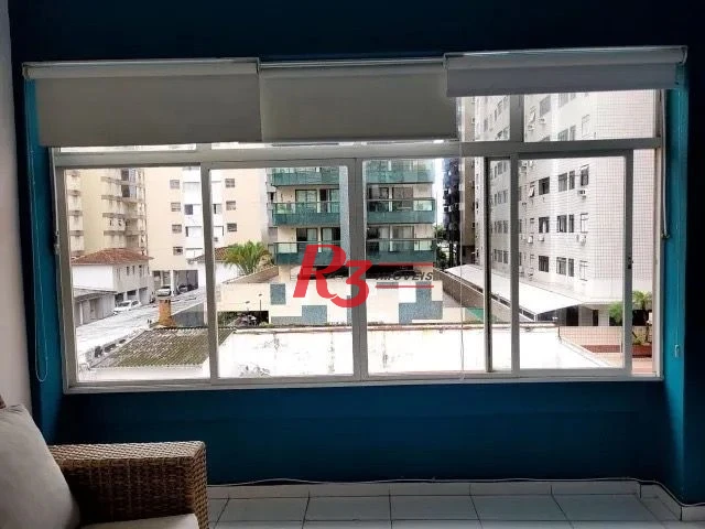 Apartamento com 1 dormitório à venda, 51 m² por R$ 380.000,00 - Pompéia - Santos/SP