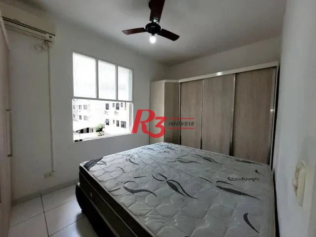 Apartamento com 1 dormitório à venda, 51 m² por R$ 380.000,00 - Pompéia - Santos/SP