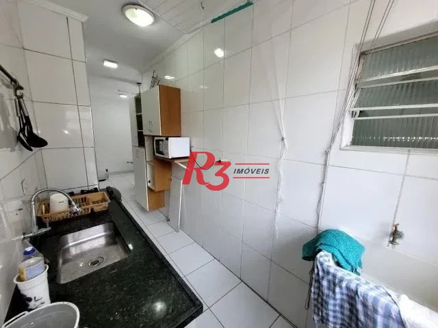 Apartamento com 1 dormitório à venda, 51 m² por R$ 380.000,00 - Pompéia - Santos/SP