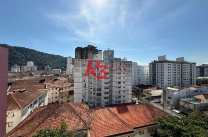 Apartamento com 3 dormitórios à venda, 120 m² por R$ 800.000,00 - Marapé - Santos/SP