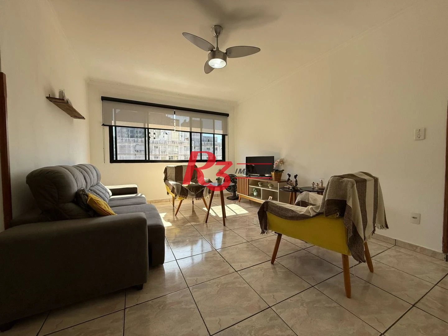 Apartamento com 3 dormitórios à venda, 120 m² por R$ 725.000,00 - Marapé - Santos/SP