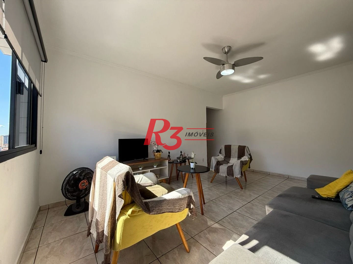 Apartamento com 3 dormitórios à venda, 120 m² por R$ 725.000,00 - Marapé - Santos/SP