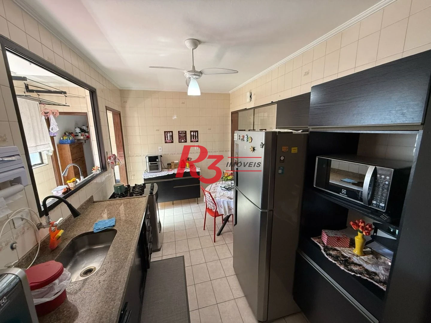 Apartamento com 3 dormitórios à venda, 120 m² por R$ 725.000,00 - Marapé - Santos/SP