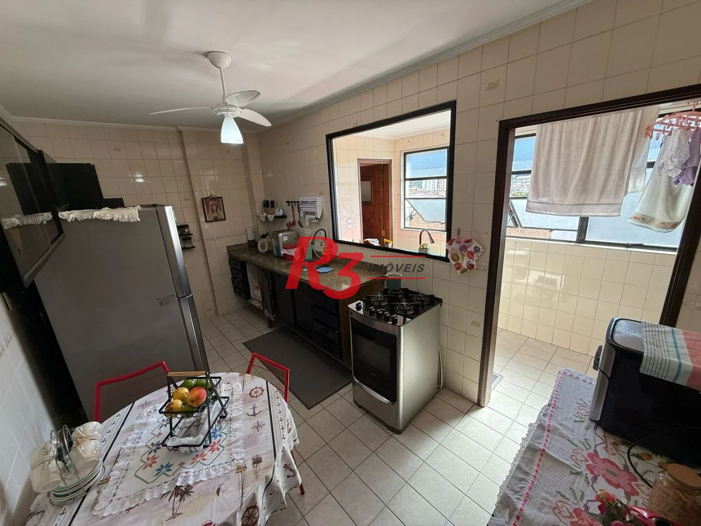 Apartamento com 3 dormitórios à venda, 120 m² por R$ 725.000,00 - Marapé - Santos/SP