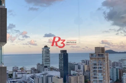 Apartamento com 2 dormitórios à venda, 84 m² por R$ 1.400.000,00 - Gonzaga - Santos/SP