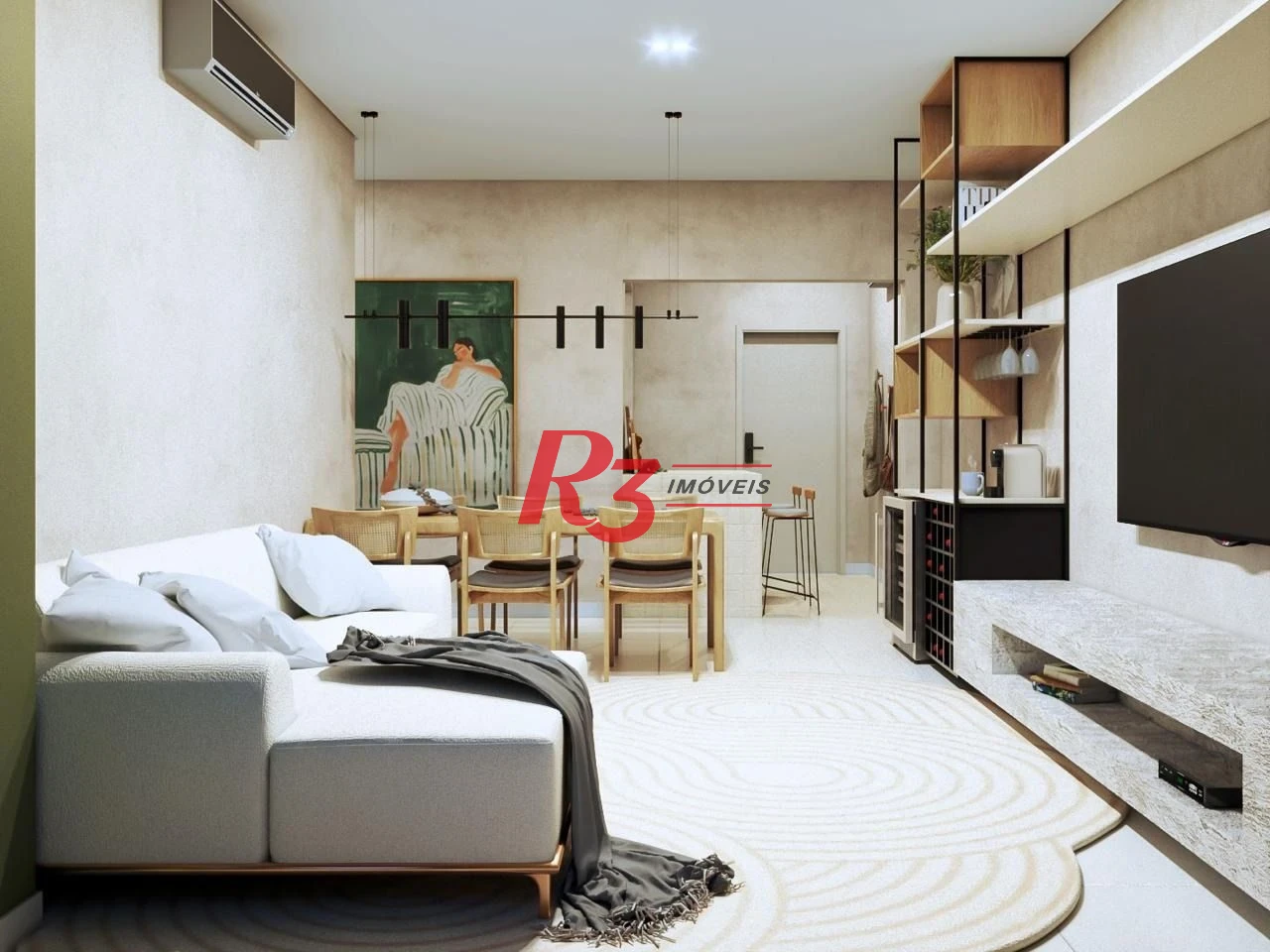 Apartamento com 3 suítes à venda, 107 m² por R$ 930.000 - José Menino - Santos/SP
