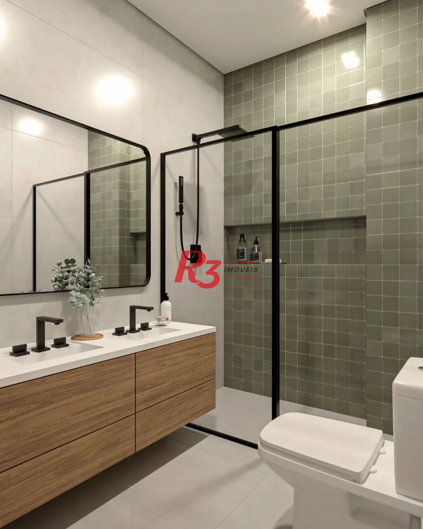 Apartamento com 3 suítes à venda, 107 m² por R$ 930.000 - José Menino - Santos/SP