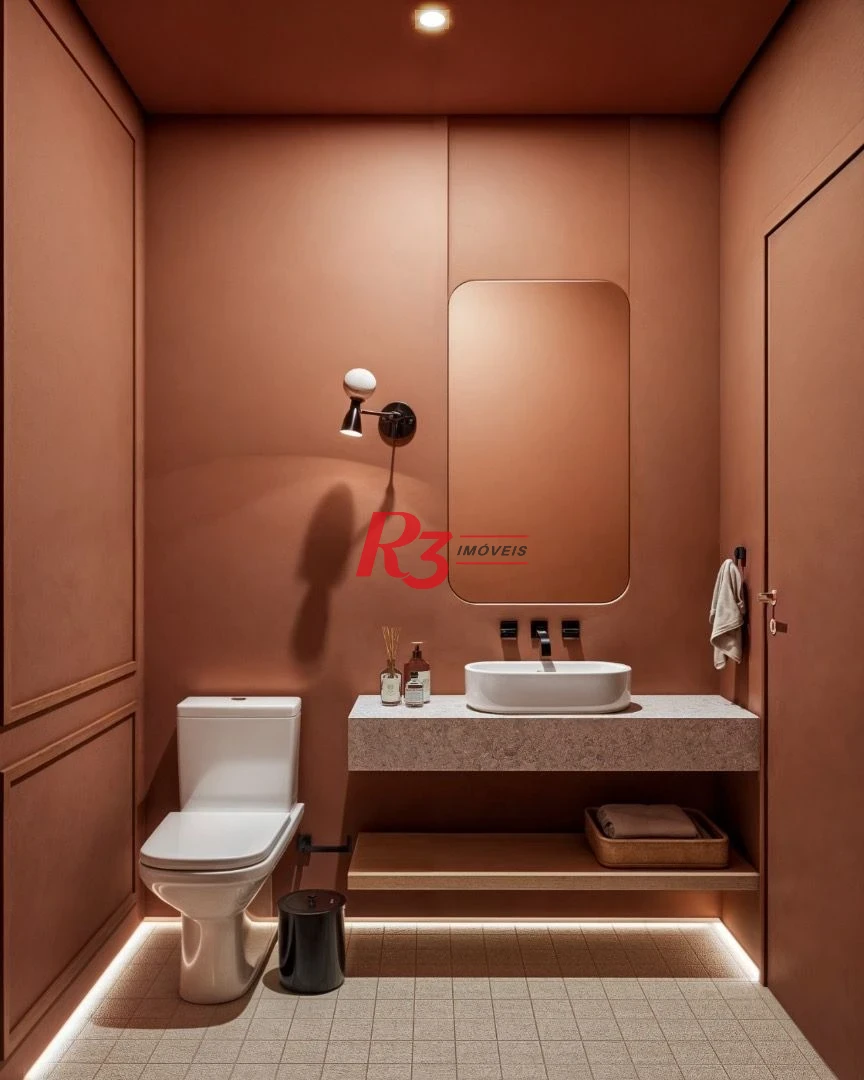 Apartamento com 3 suítes à venda, 107 m² por R$ 930.000 - José Menino - Santos/SP