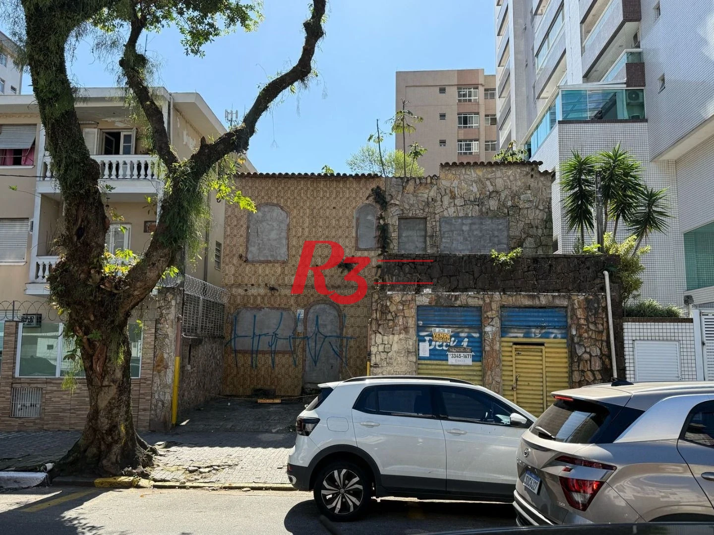 Terreno à venda, 500 m² por R$ 2.200.000,00 - Campo Grande - Santos/SP