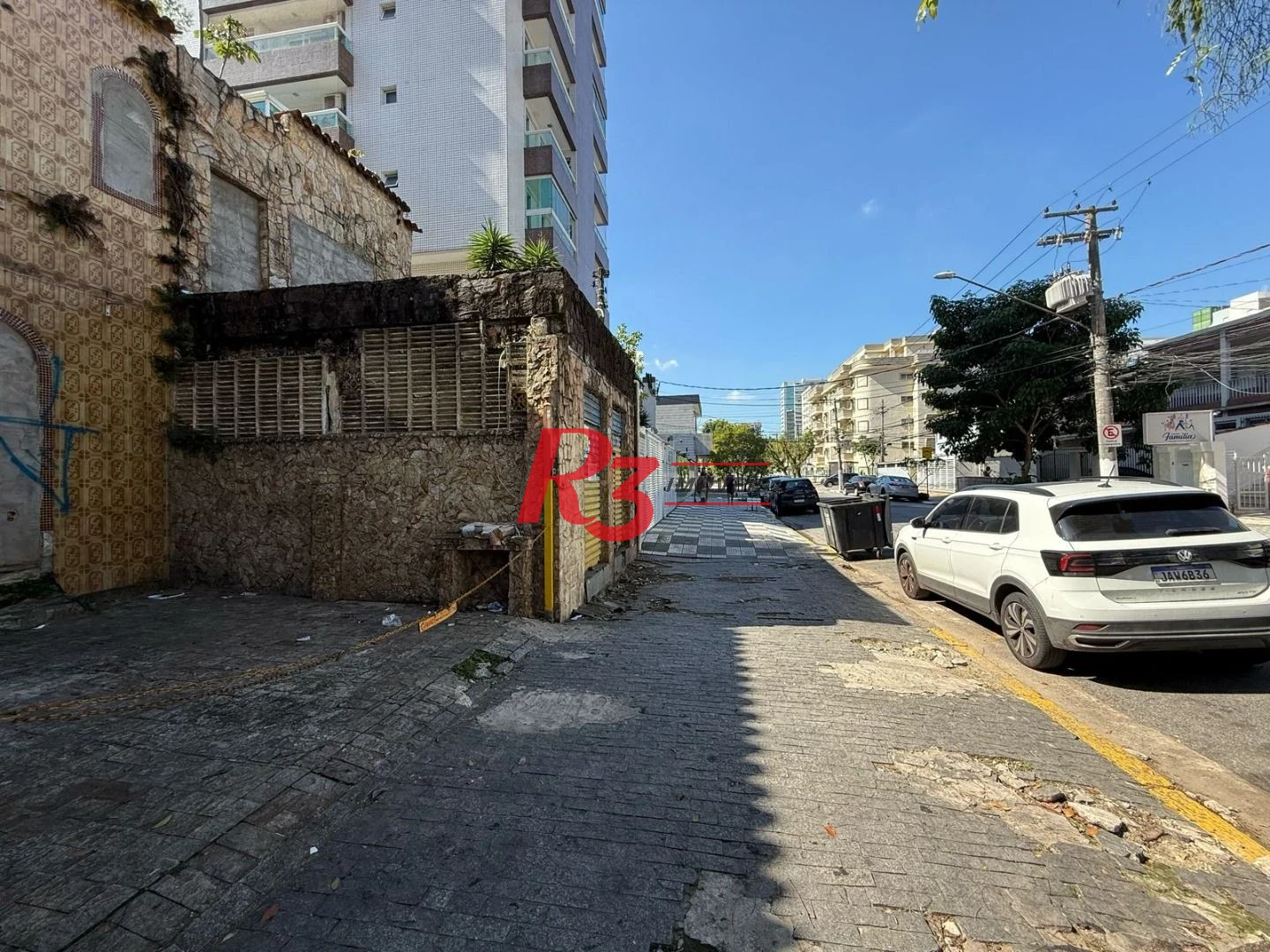 Terreno à venda, 500 m² por R$ 2.200.000,00 - Campo Grande - Santos/SP