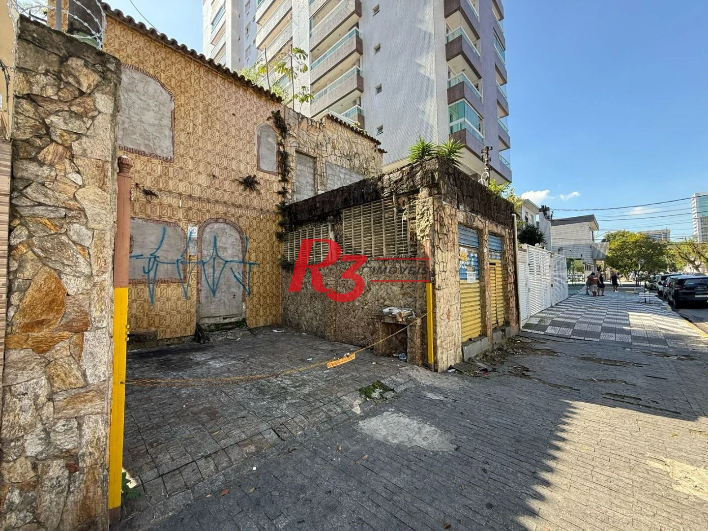 Terreno à venda, 500 m² por R$ 2.200.000,00 - Campo Grande - Santos/SP