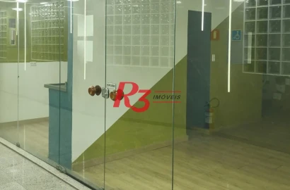 Loja, 55 m² - venda por R$ 300.000,00 ou aluguel por R$ 3.000,00/mês - Centro - Santos/SP