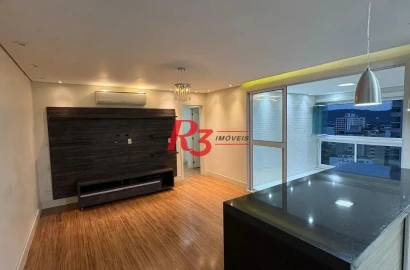 Apartamento com 2 dormitórios à venda, 77 m² por R$ 1.172.000,00 - Ponta da Praia - Santos/SP