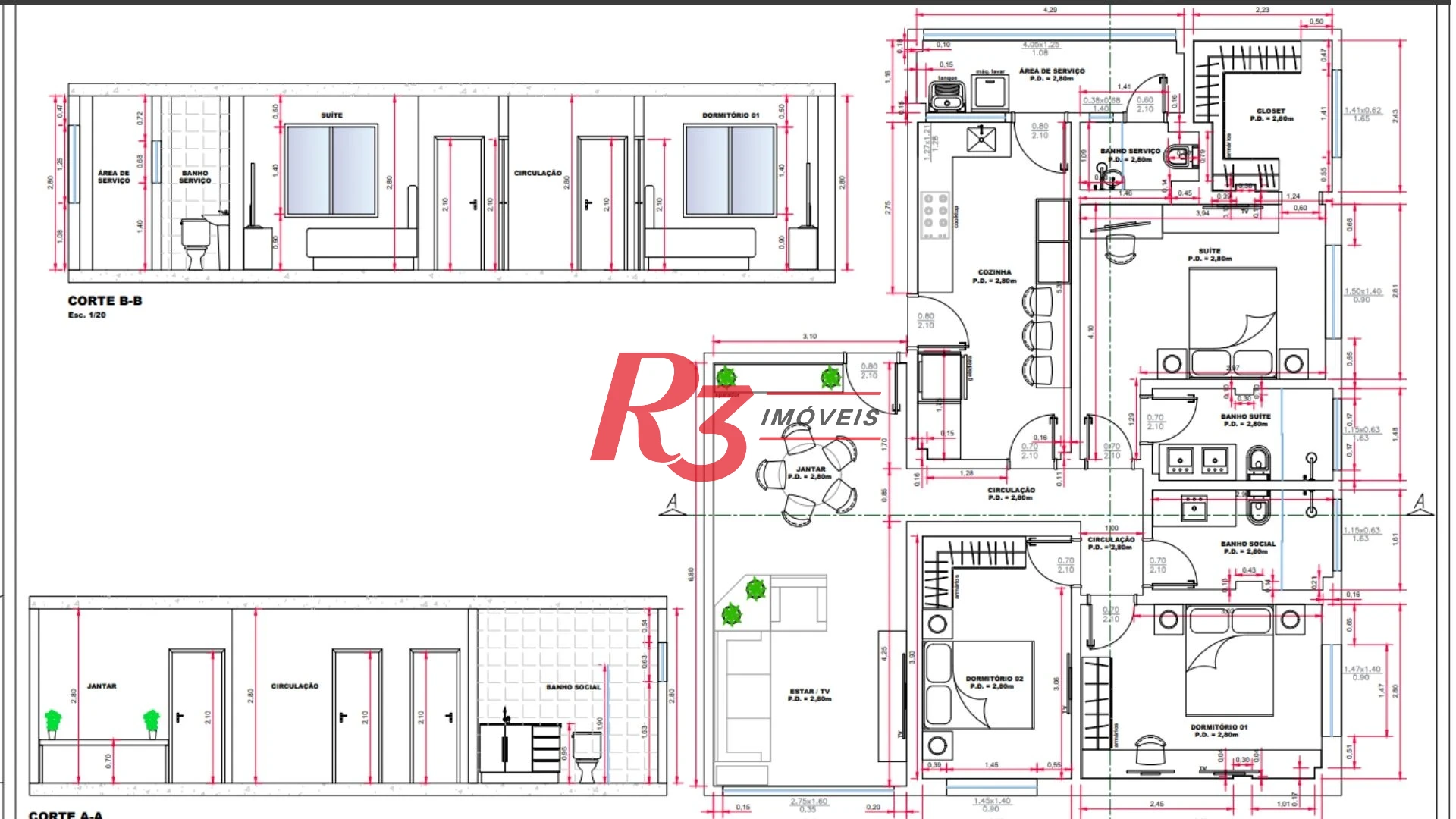 Apartamento à venda, 112 m² por R$ 875.000,00 - Marapé - Santos/SP