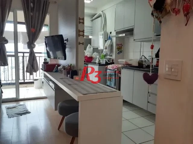 Apartamento com 2 dormitórios à venda, 62 m² por R$ 672.000,00 - Marapé - Santos/SP