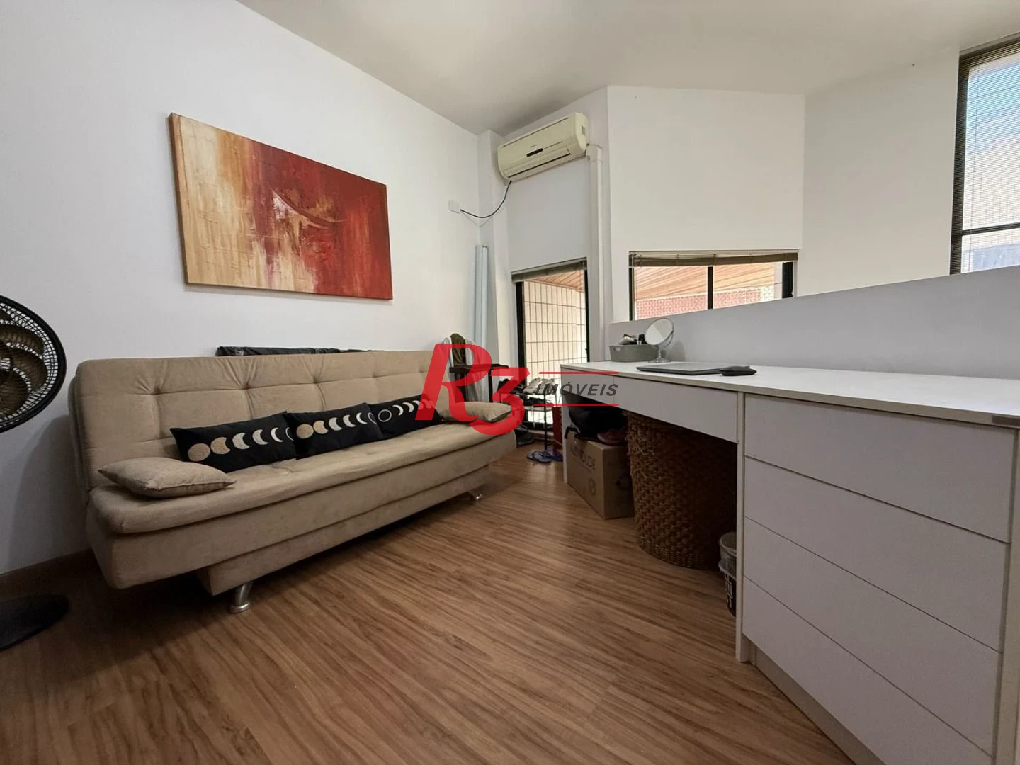 Apartamento Duplex com 1 dormitório à venda, 83 m² por R$ 480.000,00 - Ponta da Praia - Santos/SP