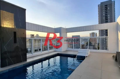 Apartamento à venda, 74 m² por R$ 1.070.000,00 - Gonzaga - Santos/SP